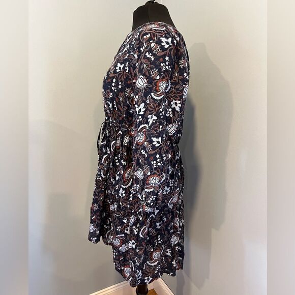 Floral maternity pea in a pod long tunic top - Picture 5 of 9